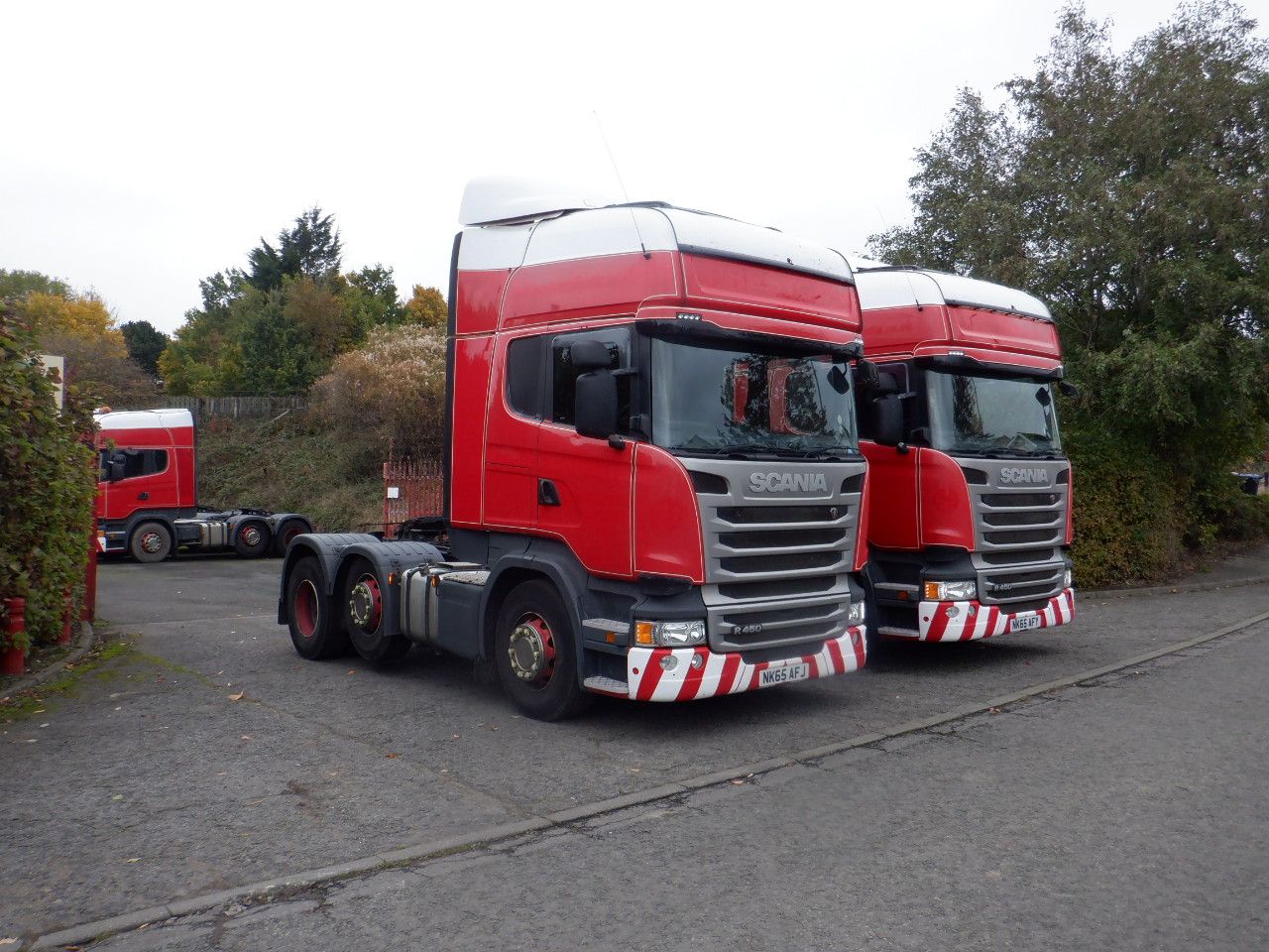 Trucks and trailers