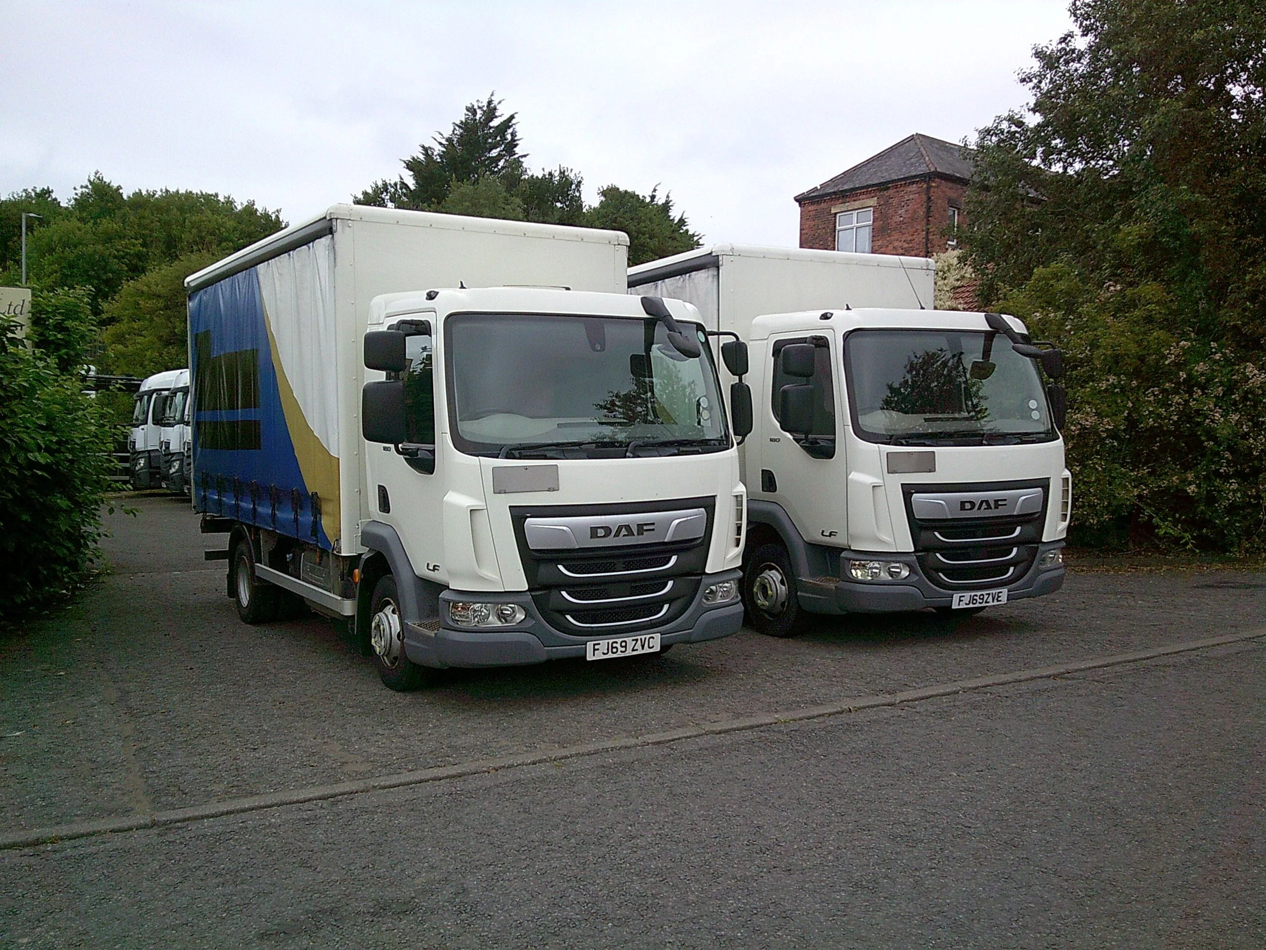 Trucks and trailers