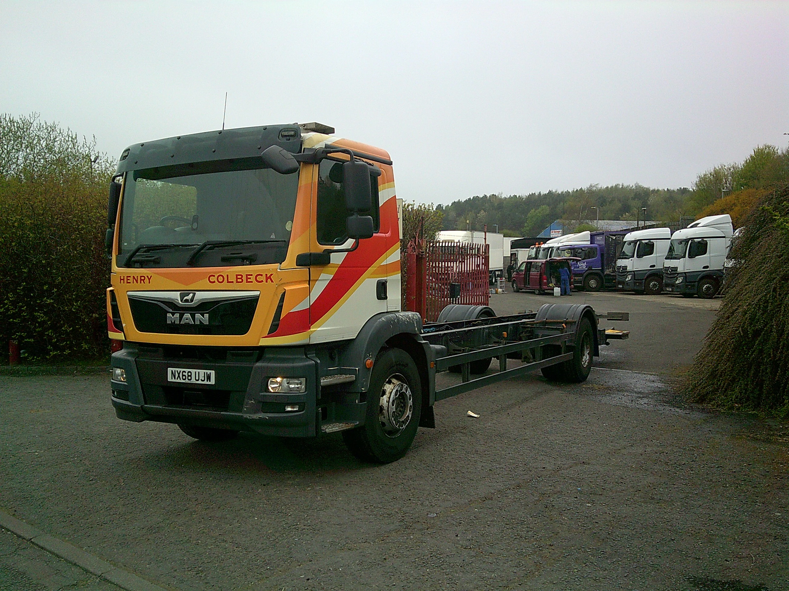 Trucks and trailers