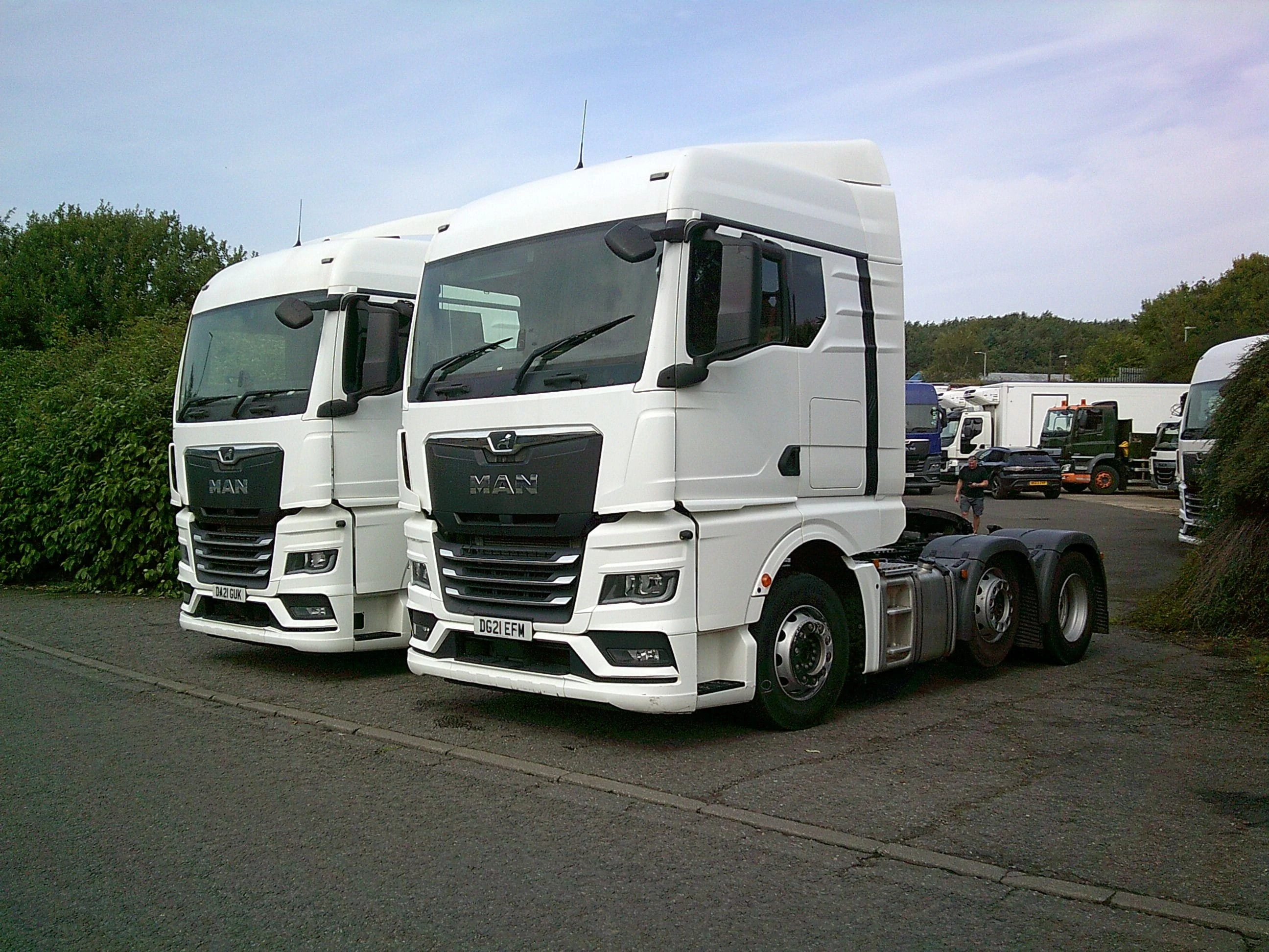 Trucks and trailers