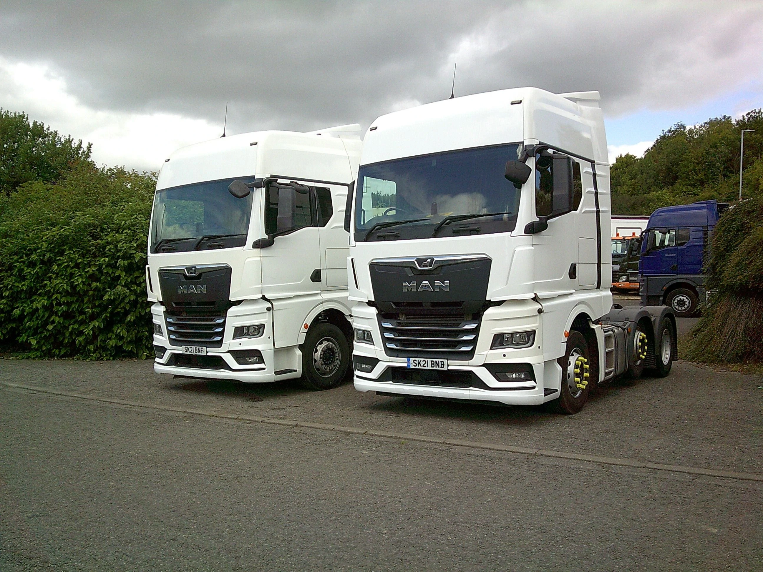 Trucks and trailers