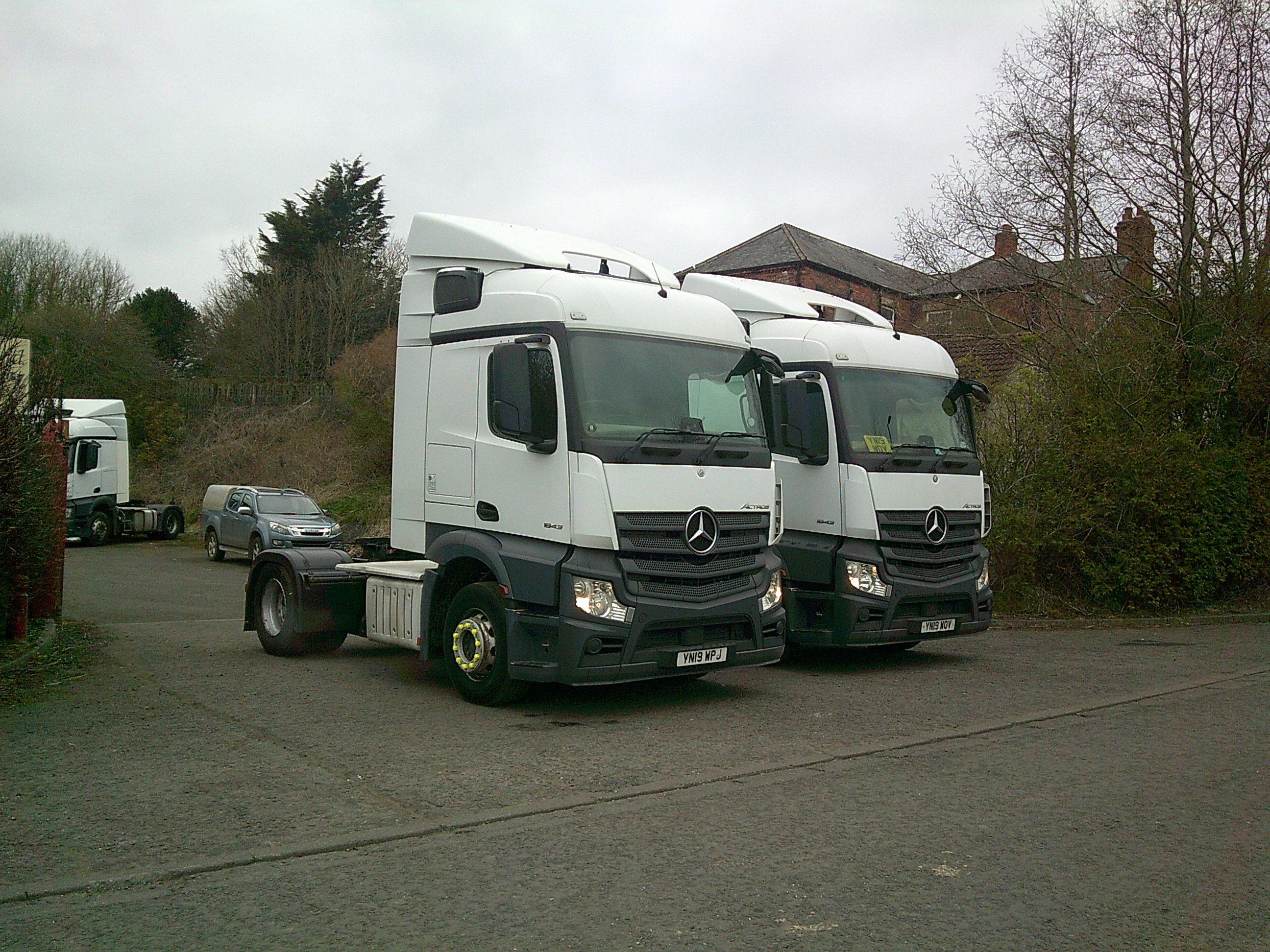 Trucks and trailers