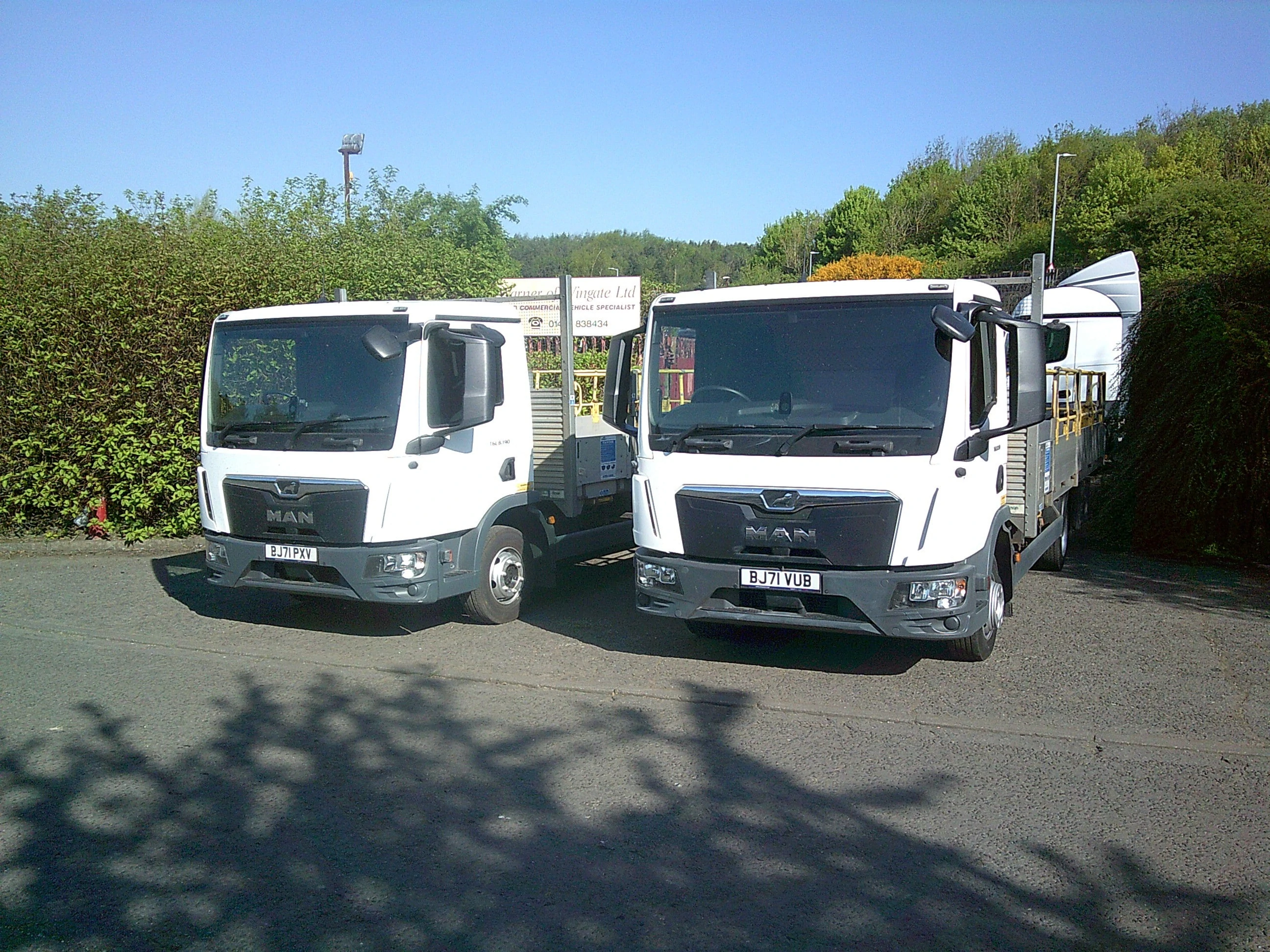 Trucks and trailers